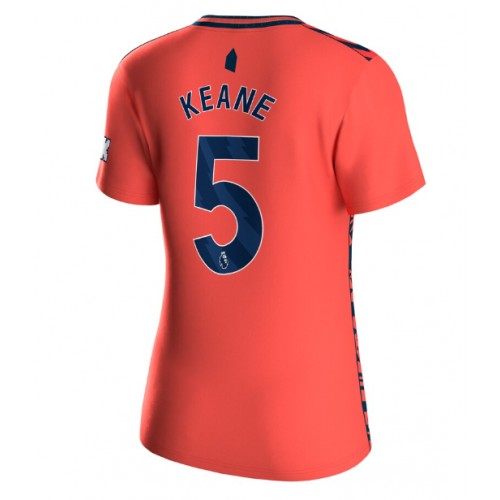 Everton Michael Keane #5 Gostujuci Dres za Ženska 2023-24 Kratak Rukav